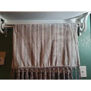 Throw Blanket Lightweight Soft Striped Throws Sofa Blankets Bedspread on The Bed